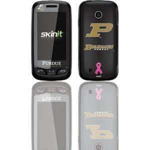   Purdue Breast Cancer Vinyl Skin for LG Cosmos Touch Electronics