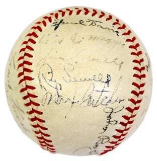 1943 PIRATES TEAM SIGNED AUTOGRAPHED BY 21 BASEBALL JSA HONUS WAGNER 