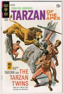 Tarzan Of The Apes #196 VF  7.5 Gold Key 1970  