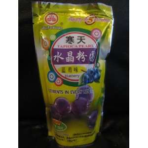 WuFuYuan Blueberry Tapioca Bubble Tapioca Pearls  Grocery 