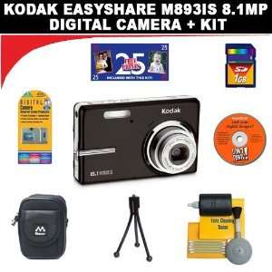  Kodak Easyshare M893B 8.2MP Digital Camera + Advanced 