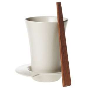   Design House Stoneware Spin Mug (white)   Set of 2