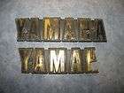 gas tank name badges emblems 1979 yamaha xs1100s expedited shipping