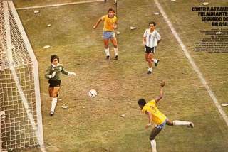 GUILLERMO VILAS   Soccer World Cup 1982 Arg Bra RARE  