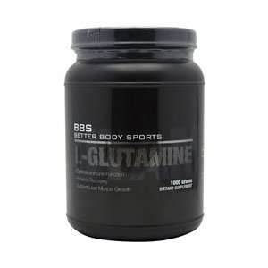 Better Body Sports L Glutamine 1000 Grams   Amino Acids