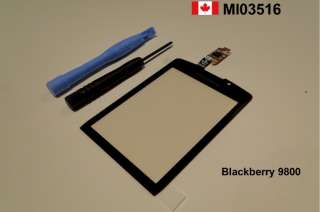 Blackberry Torch 9800 Touch Screen Digitizer Glass with FREE TOOL 