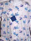 FLORAL FIREWORKS Scrub Jacket L LAR