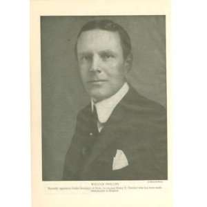   1922 Print William Phillips Under Secretary of State 