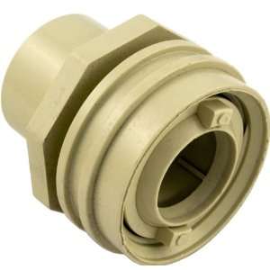   Flush Mount Return Fitting 1 Socket Bone 400 9192