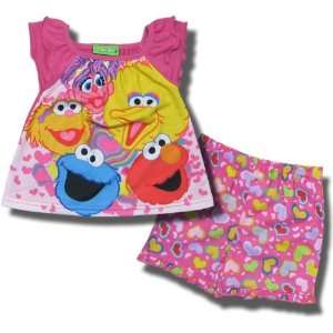  Sesame Street Everyones Here 2 Piece Pajama Set for 