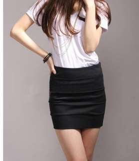 97K STRETCH CANDY COLOURS MINI SKIRT WITH SIDE ZIP 2312  