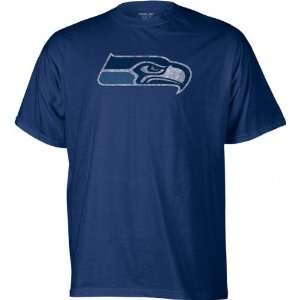  Seattle Seahawks Classic NFL Throwback Logo T Shirt 
