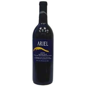    2006 Ariel Merlot Non Alcoholic 750ml Grocery & Gourmet Food