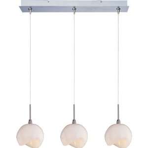 ET2 Contemporary Lighting E94806 10SN Minx 3 Light Island Lighting in 