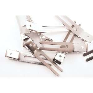  50mm Double Prong Alligator Pinch Clips   100 Pieces 