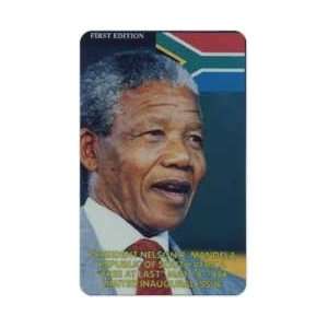  Collectible Phone Card 30u Nelson Mandela Free At Last 