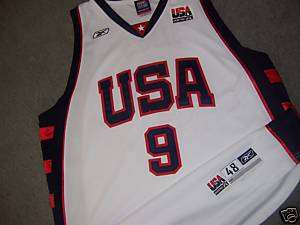Lebron James   2004 Olympics Rookie Authentic Jersey 52  