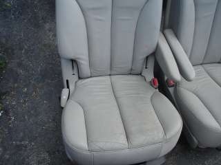 04 05 06 Chrysler Pacifica Seats Set 3 Row Leather  