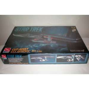 Star Trek Cut Away U.S.S. Enterprise NCC 1701    1/650 Scale Model Kit 
