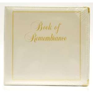  Executive Book of Remembrance Binder, Antique White