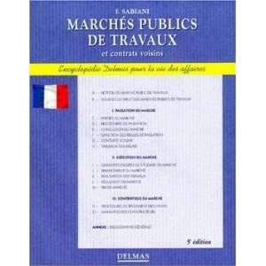  Marches Publics De Travaux Et Contrats Voisins. 5ème 
