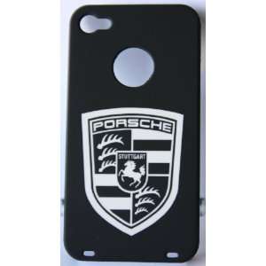  Koolshop Porsche iphone 4th generation case cover   black 