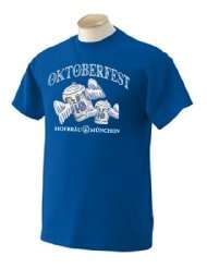 Hofbrau Munchen Oktoberfest Blue T Shirt