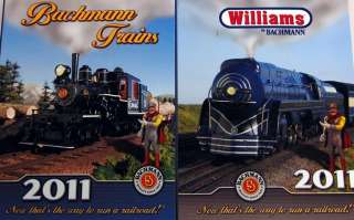   Spectrum & Williams N, HO, On30 and G Scale 2011 Train Catalog 99811