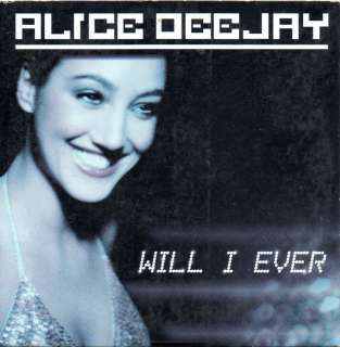 Alice DeeJay   Will I Ever   2 Track Single CD 2000  
