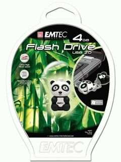 EMTEC M310 Animal Series 4 GB USB 2.0 Flash Drive (Panda 