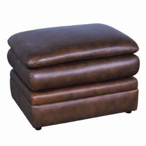   Furniture L55 29 Castlerock Leather Ottoman Furniture & Decor