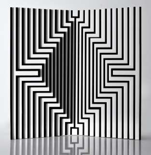 LUISA RUSSO WALL ART vasarely yaacov kartell optical art bridget riley 