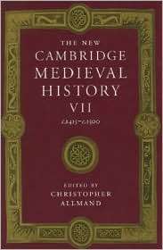 The New Cambridge Medieval History, Volume 7 c.1415 c.1500 