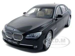 2010 2011 2012 BMW 750LI 7 SERIES F02 CITRINE BLACK 1/18 BY KYOSHO 