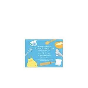  In the Kitchen Invitation Birthday Party Invitations 