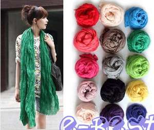 15 Color NEWEST 2011 Fall/Winter Fashion cotton Large Stole Star Long 