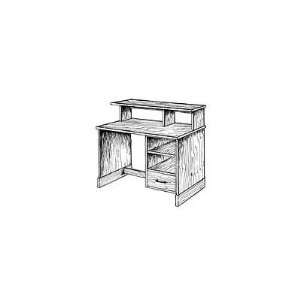   Office Desk Plans (Woodworking Project Paper Plan)