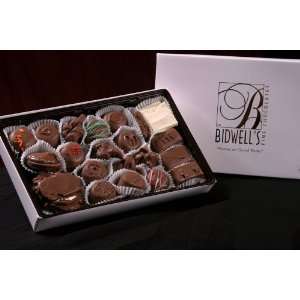  Bidwell Candies Deluxe Chocolate Assortment   1 Pound 