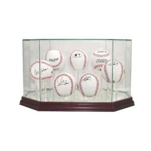  Display Case with Cherry Wood Molding (7 Ball)