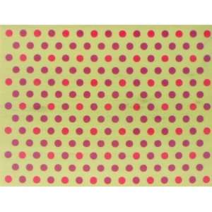  Dots Background Rubber Stamp 4.25 X 3.25 Wood Mounted 