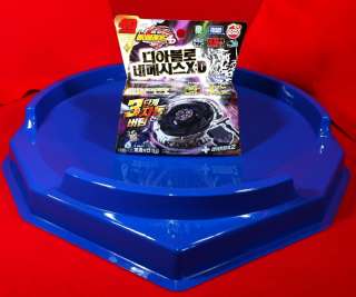 Beyblade Metal Fusion 4D SYSTEM DIABLO NEMESIS XD BB 122 + Stadium 