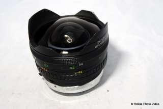   Sigma 16mm f2.8 lens Fisheye XQ w/ T screw mount apdapter  
