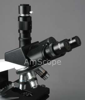 1MP Camera Windows XP/Vista/7 Trinocular Compound Microscope 40x 