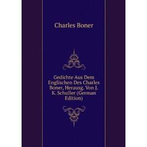   Schuller (German Edition) (9785874039554) Charles Boner Books