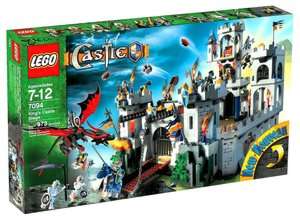   & NOBLE  LEGO KNIGHTS Kingdom Kings Castle Siege (7094) by LEGO