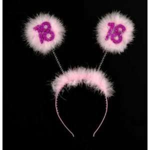  Pams Birthday Boppers 18 Pink Feather Toys & Games
