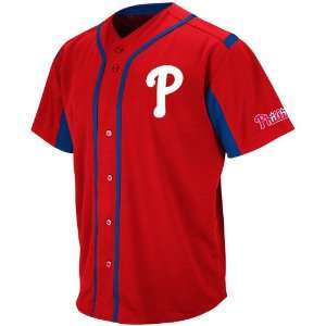   Jersey  Majestic Philadelphia Phillies Youth Wind Up Jersey   Red