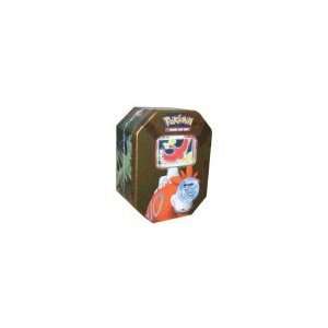   Tin Ho Oh EX   3 packs + Foil Promo (Orange Tin) Toys & Games