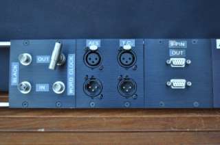   Atlantic Mogami Custom AV Rack XLR AES/EBU BNC Patch Bay Panel  