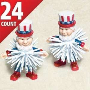  Patriotic Wolly Figure 24ct Toys & Games